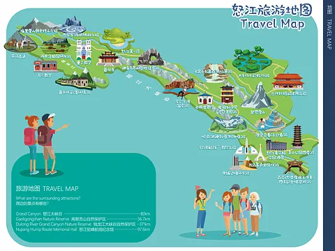 镇平智慧导览系统下的手绘地图个性化推荐功能？